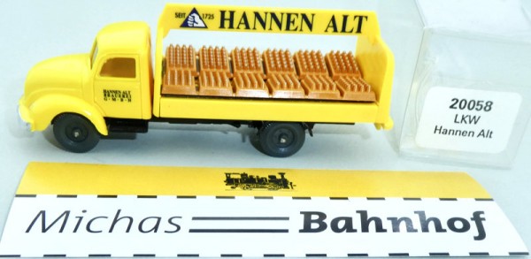 Hannen Alt Magirus Rundhauber Lkw IMU Replika 1:87 H0 LJ4 å