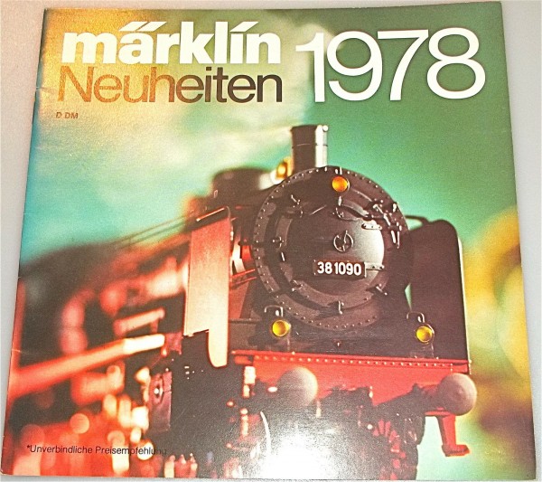 Märklin Neuheiten 1978 å *