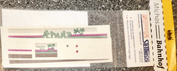 Schulz Stettnisch 0118 Nassschieber Berlin Bus H0 1:87 GC2 å