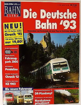 Bahn Extra 1 93 Die Deutsche Bahn 93 å