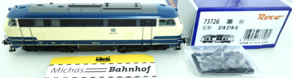Roco 73726 BR 218 218-6 Diesellok H0 1:87 OVP LC2 µ
