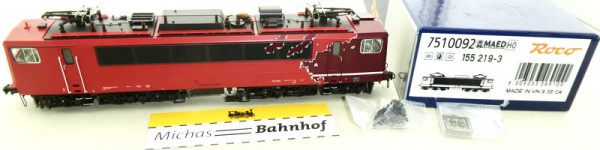 Roco 7510092 MAED E 155 219-3 Ellok digita Sound 1:87 H0 OVP LB4 å