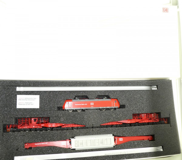 Märklin Tragschnabelwagen Schwertransport EX Finanzpräsentation 1:87 OVP HF5 å