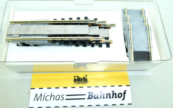 Fleischmann 6653 Ergänzungs-Set für AC Drehscheibe 6652 OVP LA3 å