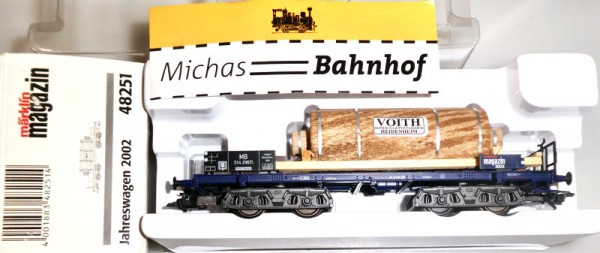Märklin 48251 VOITH Papier Zylinder Magazin 2002 OVP 1:87 H0 HE6 å