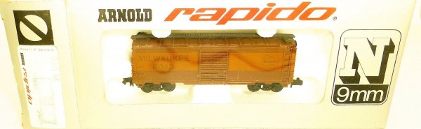 Milwaukee Road Güterwagen ARNOLD rapido 0411M N 1:160 OVP HU3 å *