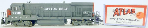 Atlas 49911 B30-7 Cotton Belt 7783 Diesellok Decoder Ready OVP N 1:160 #12&amp; å