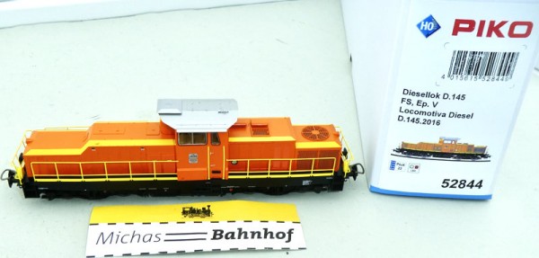 Piko 52844 FS D.145 2016 Diesellok EpIV PluX22 H0 1:87 OVP Neu HH2 µ