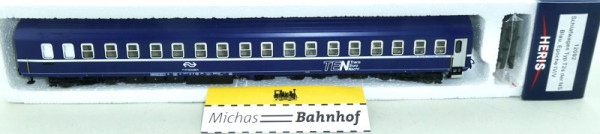 HERIS 12092 NS Schlafwagen T2s Blau EpV 1:87 OVP KB2 å