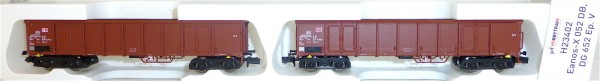 2-tlg.SET Eanos-X 052, DG 625 DB Ep.VI Hobbytrain H23404 1/160 N NEU #HS3µ