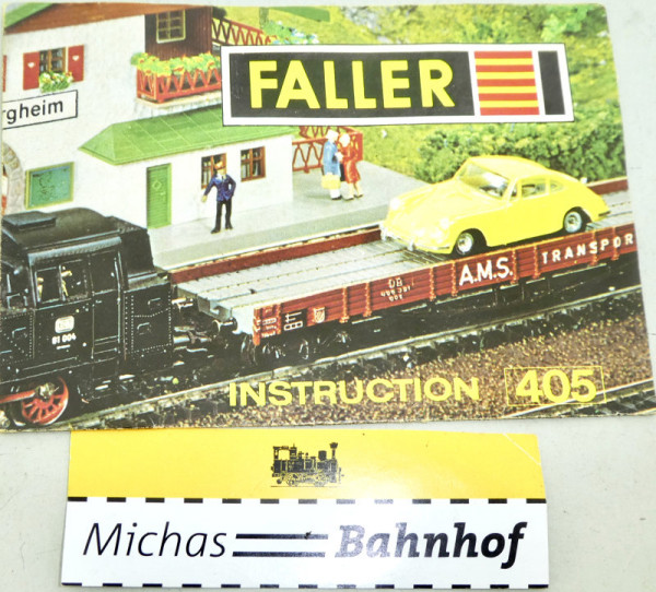Faller INSTRUCTION 405 AMS HD6 å