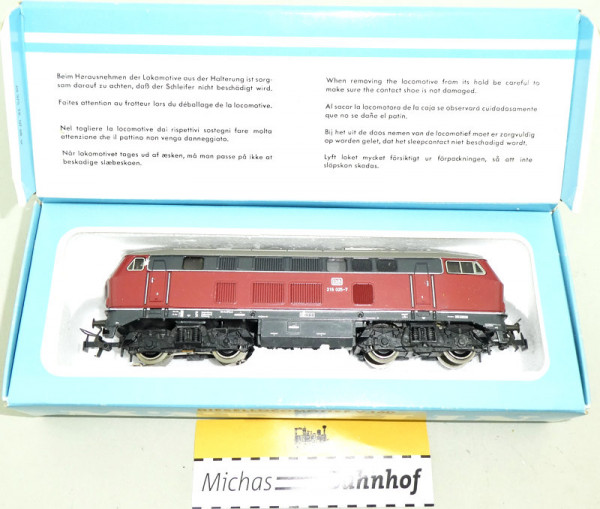Märklin 3075 V 216 Diesellok DB H0 1:87 Schmuckkarton OVP LG2 å
