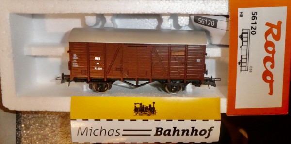 ÖBB Gedeckter Güterwagen braun 152 026 Roco 56120 H0 1/87 OVP NEU #HC2