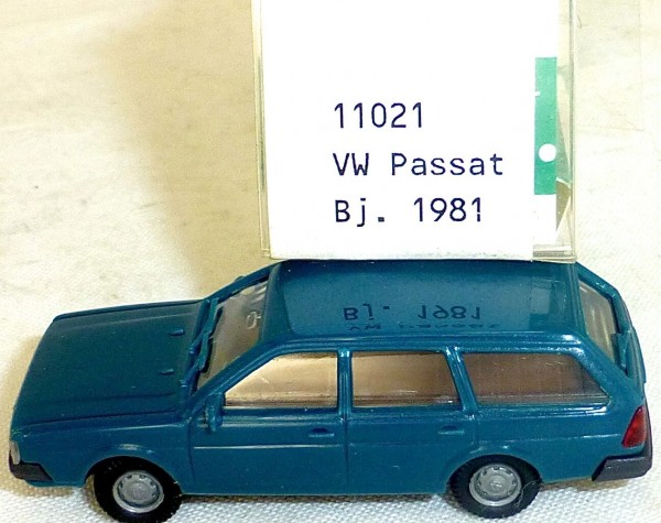 VW Passat Variant blau IMU/EUROMODELL 11021 H0 1/87 OVP #HO 1 å