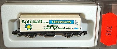 Possmann Apfelsaft Kolls 88004 Containerwagen Märklin 8615 Spur Z 1:220 x336 å