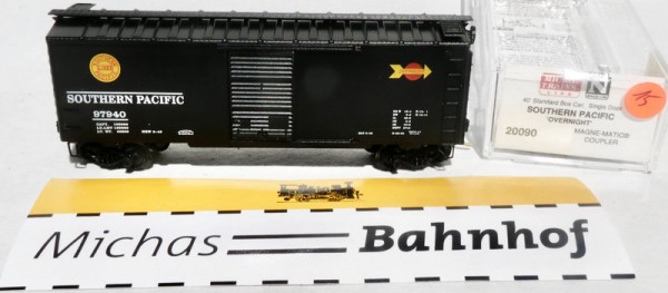 Southern Pacific Overnight 97940 40´ Boxcar Micro Trains Line 20090 N 1:160 ∆15å