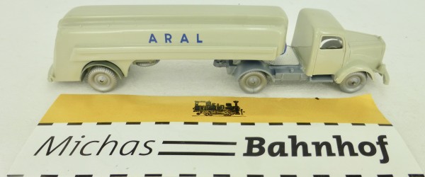 ARAL grau Tanklastwagen Mercedes 5000 LKW IMU Replika Serie 1:87 å LB6