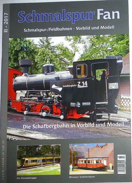 II 2017 Schmalspur Fan Feldbahnen Vorbild Modell µ *