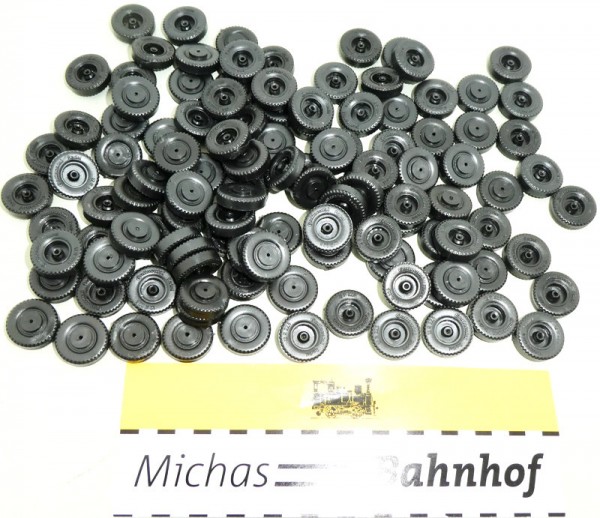 Herpa Albedo LKW 100 Stück Reifen m Felge Basteln Ladegut Deko H0 1:87 R333 å