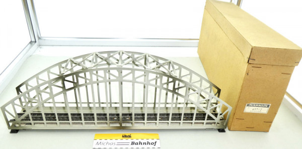 Märklin 467/2 Bogenbrücke Blech M Gleis durchgehendem Mitteleiter H0 1:87 HB2 å