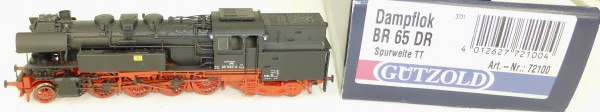 Dampflok BR 65 1057-2 DIGITAL Gützold 72100 TT 1:120 OVP neuwertig #LH4å*