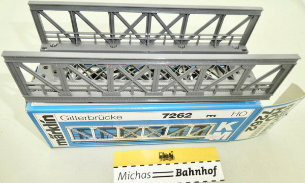 Märklin 7262 Gitterbrücke K+ M Gleis H0 1:87 HE3 å