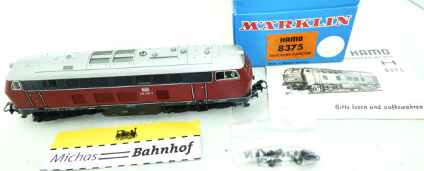 Märklin Hamo 8375 216 025-7 Diesellok DB OVP GB2 å