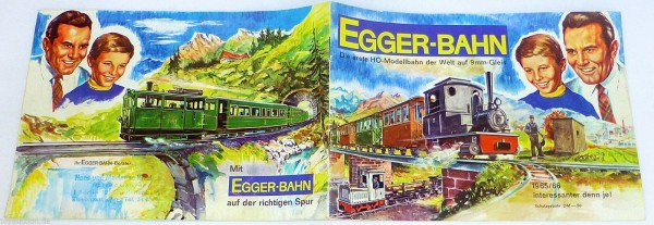 Mit Egger Bahn auf der richtigen Spur KATALOG 1965 1966 å