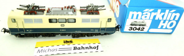 Märklin 3042 E 111 043-6 Ellok DB 1:87 OVP Karton KA2 å