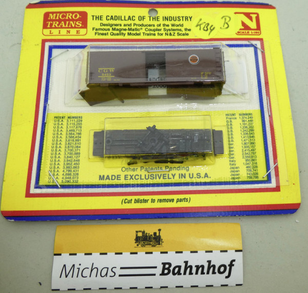 Micro Trains CGW 5453 Great Western Boxcar Bausatz N 1:160 #B KB4 å