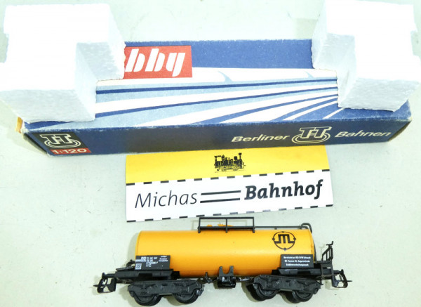 VEB Schwedt Kesselwagen BTTB Berliner TT Bahnen DDR 1:120 #C HN2 å