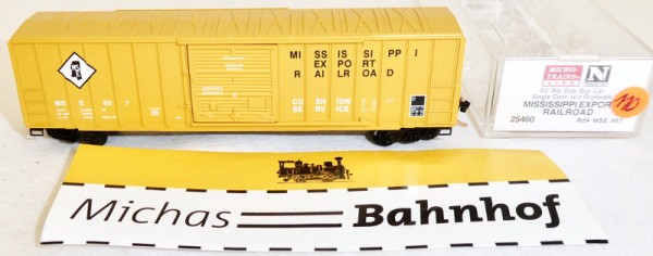 MSE 957 50&#039; Rib Box Car Single Door Micro Trains Line 25460 N 1:160 J110 å