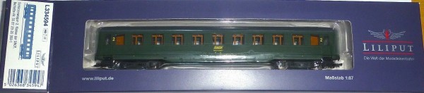 Liliput L334594 SNCF Schürzenwagen 2te Kl 50 87 29-20 008-1 Ep4 H0 1:87 OVP #LH6 *