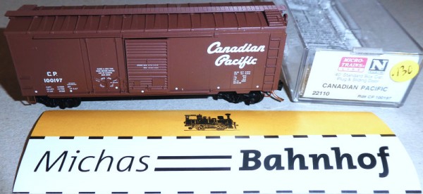 Northern Pacific NP 8133 40´ St Boxcar Micro Trains Line 22090 N 1:160 Ä131 å