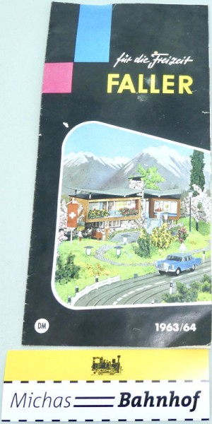 Faller für die Freizeit Prospekt 1963/64 HC2 å