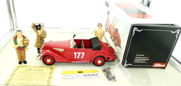 Schuco 88-01 BMW Cabrio 327 mit Figuren OVP 1:18 SR å