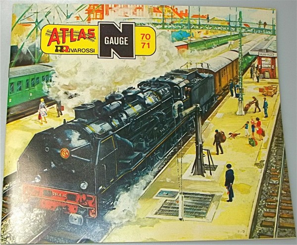 Rivarossi Atlas Katalog 1970 1971 å