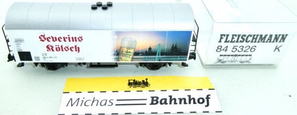 Fleischmann 84 5326 Severins Kölsch DB Bierwagen H0 1:87 OVP LB3 å