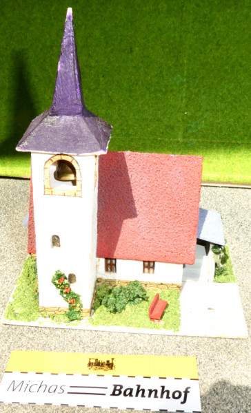 RS 6484 Spitaler Kirche Holz Rudolf Creglingen 1950er Jahre H0 1/87 Hi3 å