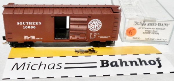 Southern 10060 40´ Boxcar Micro Trains Line 20530 N 1:160 OVP ∆45 å
