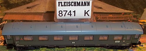 DR Personenwagen 1te Klasse A4üc Fleischmann 8741 K NEU OVP 1:160 N HQ3 µ *