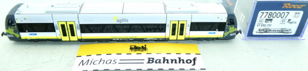 Roco 7780007 Dieseltriebwagen VT 650.731 Agilis Ep6 TT 1:120 neu OVP HL6 µ
