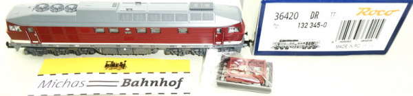 Roco 36420 Diesellok 132 345-0 DR TT 1:120 OVP Lj3 µ