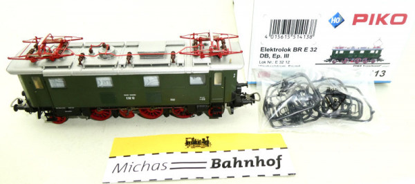 Piko E32 DB Elektrolok für Märklin AC Sound digital Ep3 H0 1:87 OVP Li3 å