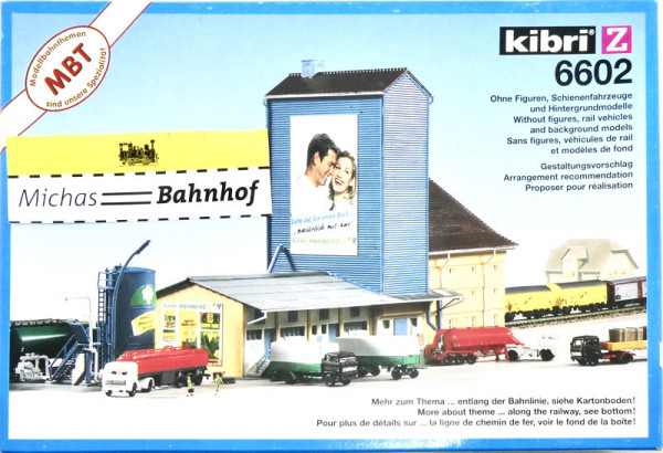 Kibri 6602 Lagerhaus Agrarhandel Bausatz Z 1/220 OVP HD6 å