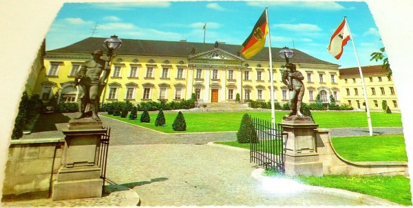Schloss Bellevue Berlin Ansichtskarte 50er 60er Jahre 53 å
