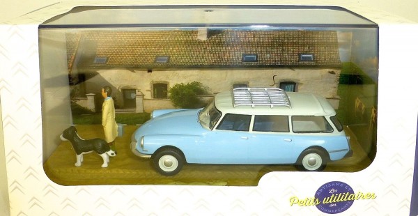 Citroen ID DS 19 break veterinaire Tierarzt Atlas 1:43 NEU OVP 2428004 HH5 µ * 