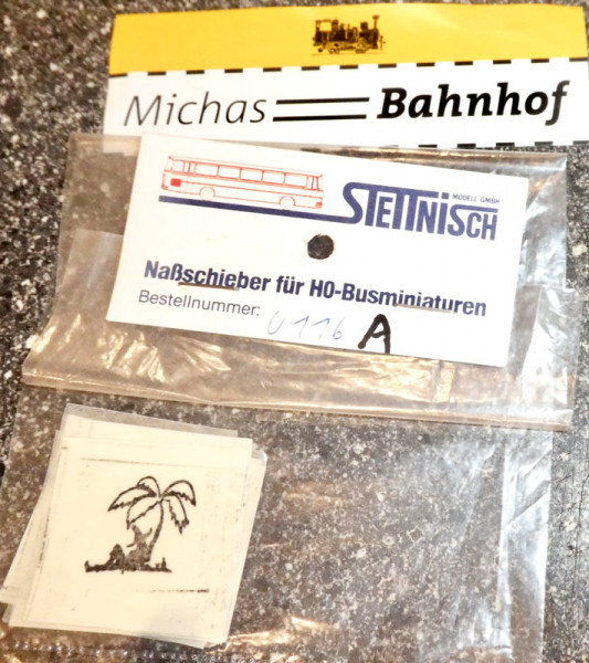 Palme Stettnisch 0116A Nassschieber Berlin Bus H0 1:87 GC2 å
