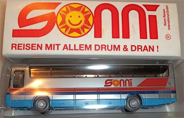 Mercedes O303 RHD SONNI Werbemodell WIKING OVP neuwertig