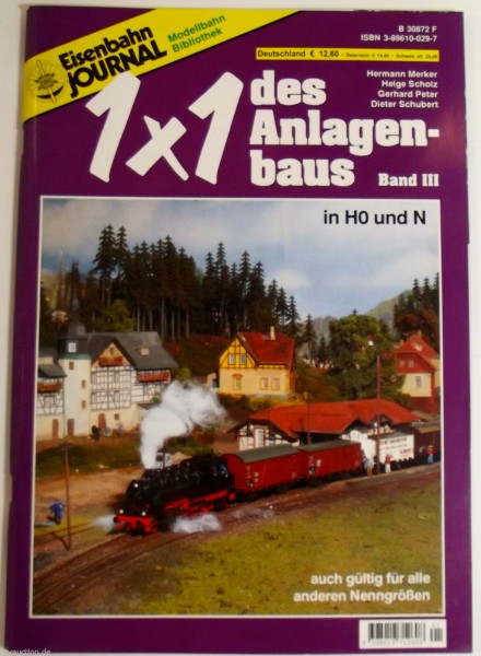 Eisenbahn Journal Modellbahn Bibliothek 1x1 des Anlagenbaus Band III